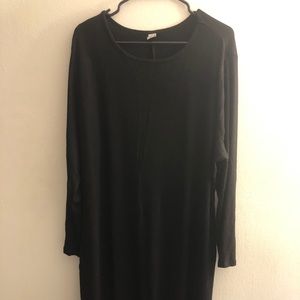 3 for $10: Black Ribbed Old Navy Long Sleeve Swing